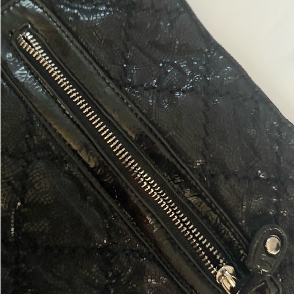 Black Studded Chain Handle Bag - Picture 5 of 8